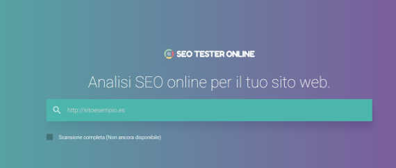 SEO Tool gratis made in Italy: SEO Tester Online