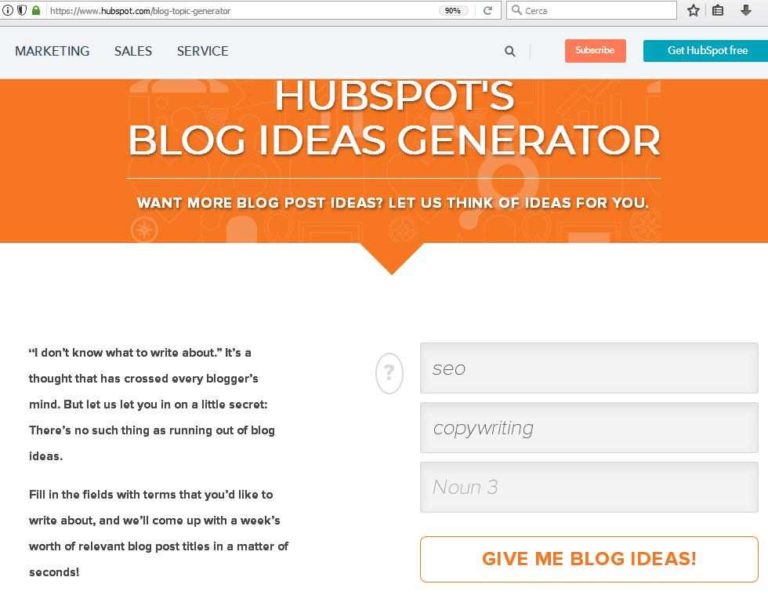 Come utilizzare i generatori di idee per blog in ottica SEO
