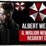 Albert wesker migliore cattivo Resident Evil