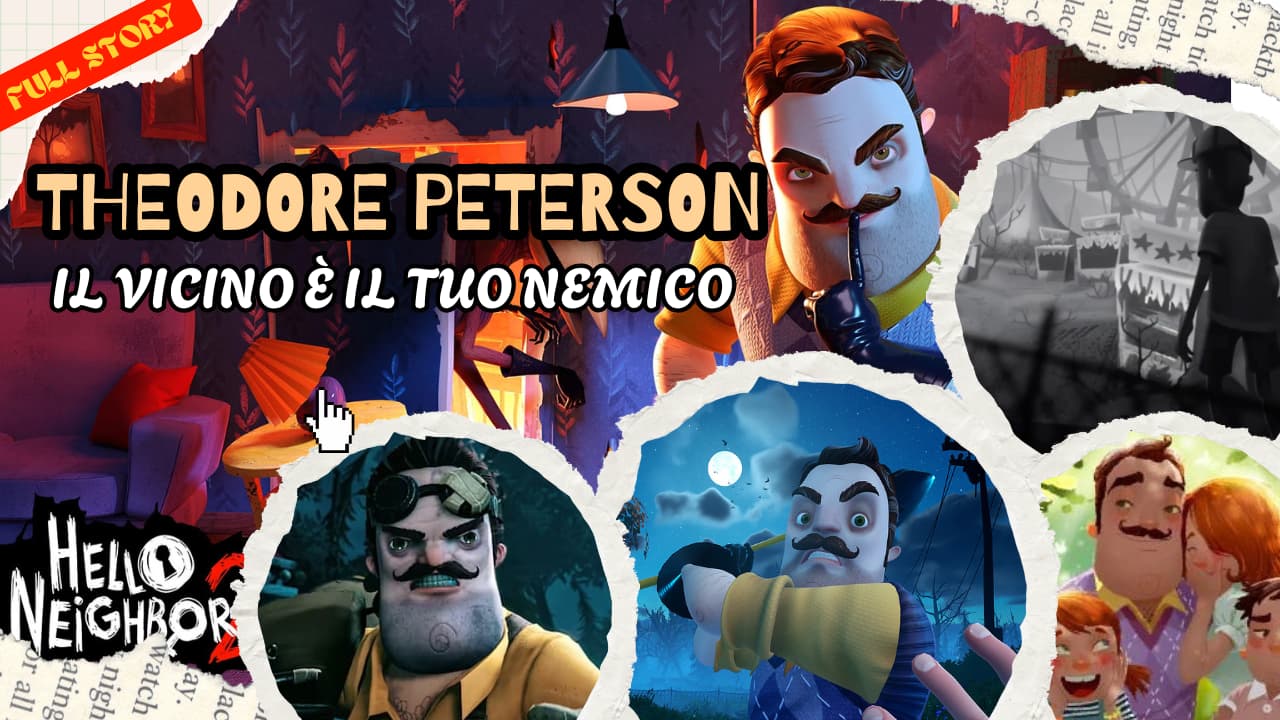 Hello Neighbour storia completa