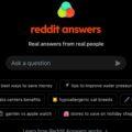 Reddit Answers funzionalità
