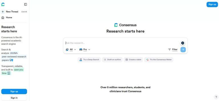 Guida a Consensus AI