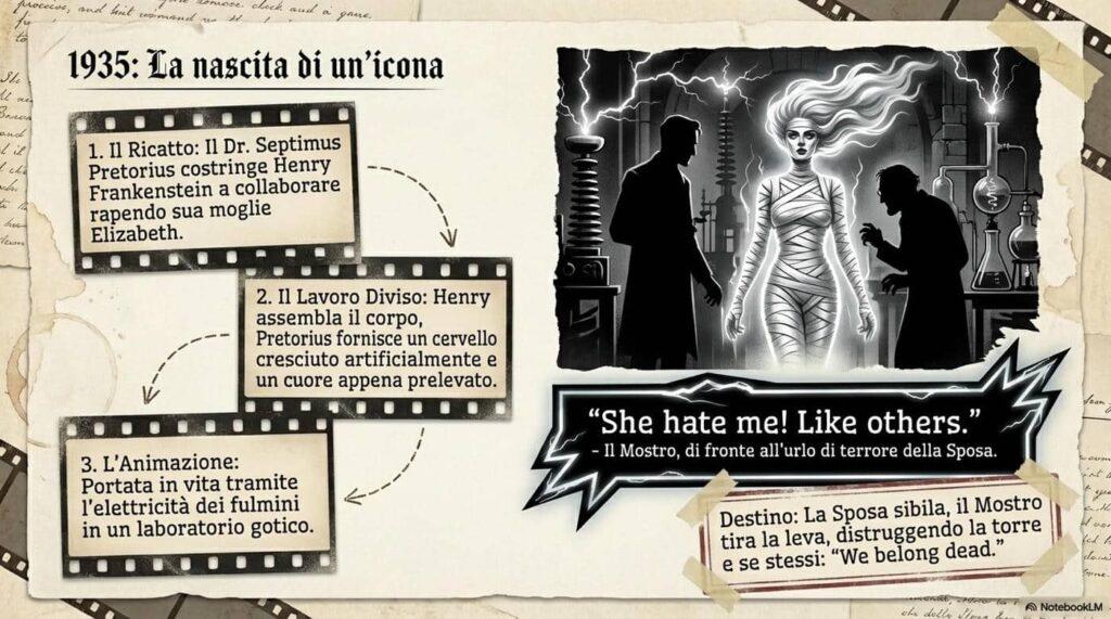 Sposa di Frankenstein trama - 1935