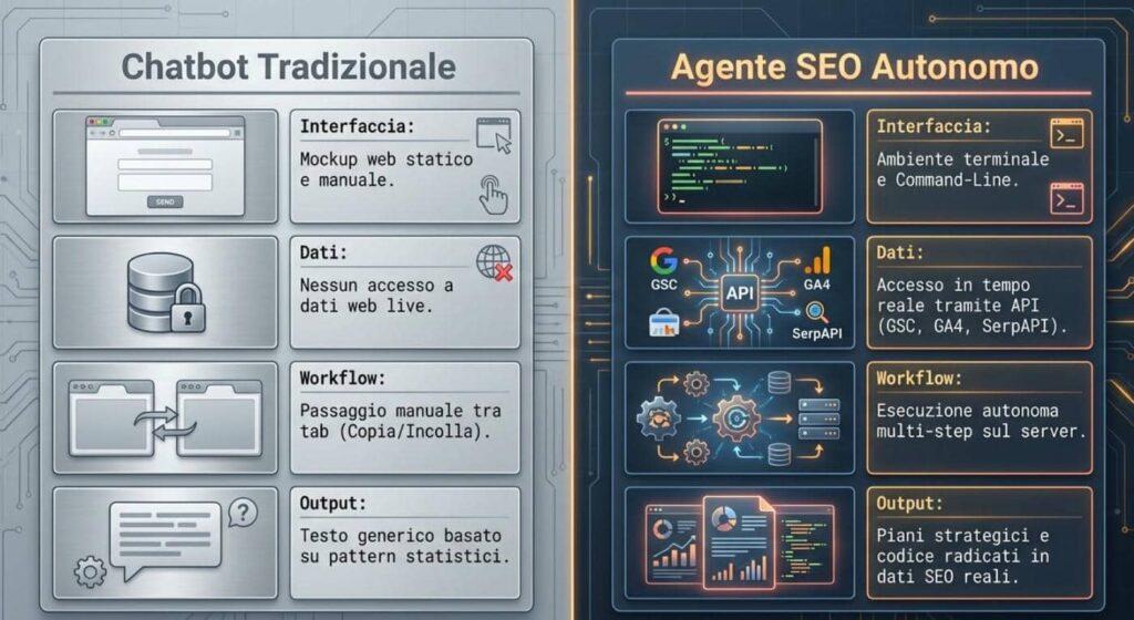 Claude agente autonomo SEO