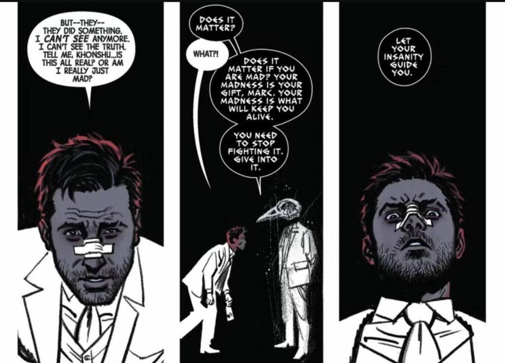 Problemi psicologici Moon Knight