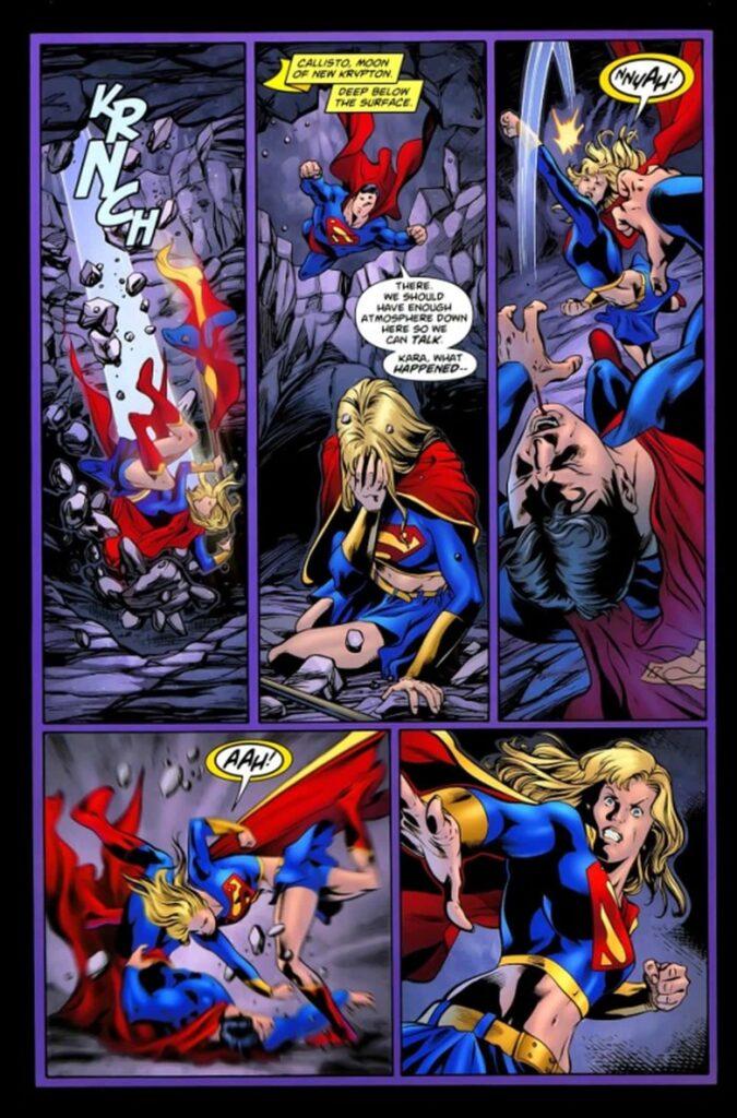 Supergirl vs Superman