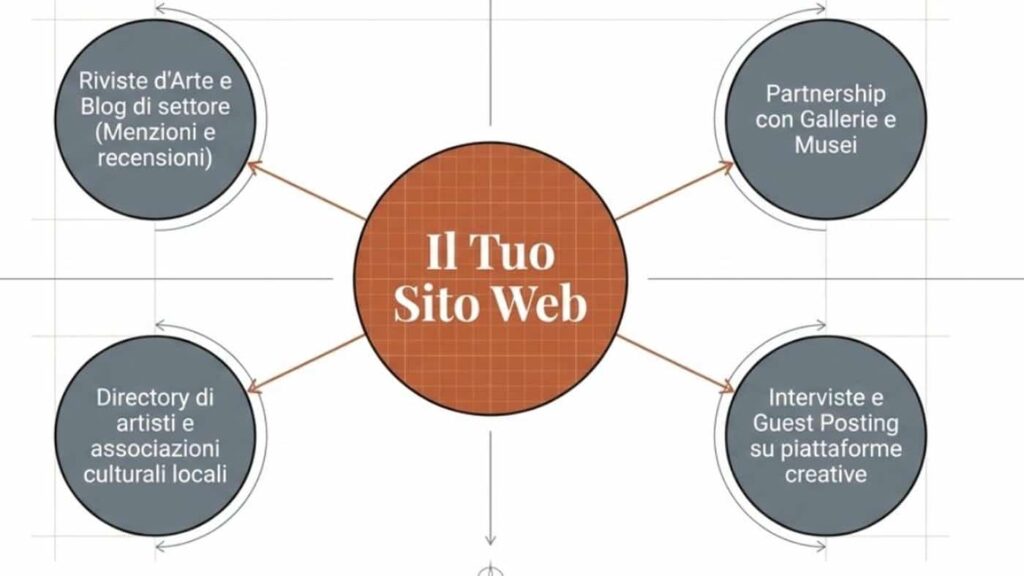 Link building siti artisti