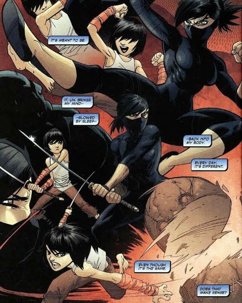 Allenamento Cassandra Cain