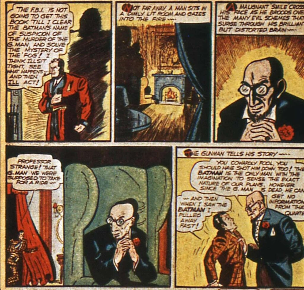 Hugo Strange prima apparizione