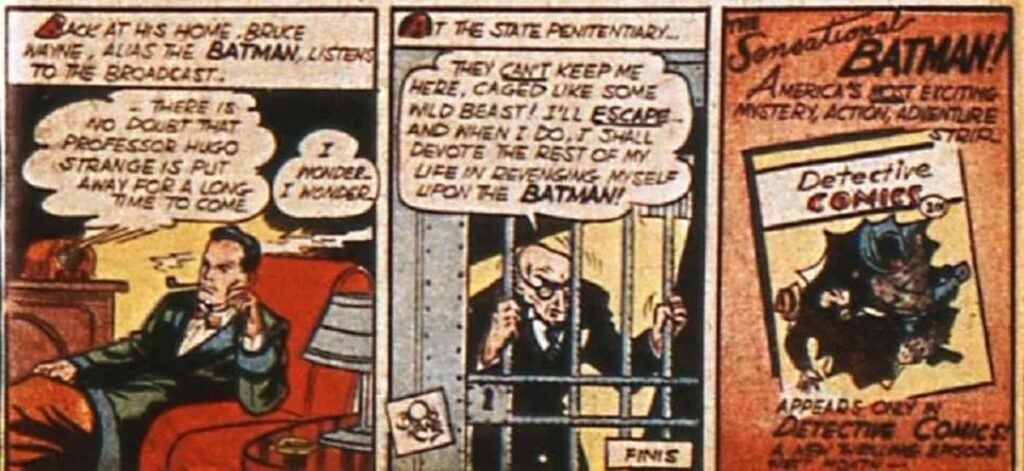 Prima apparizione Hugo Strange