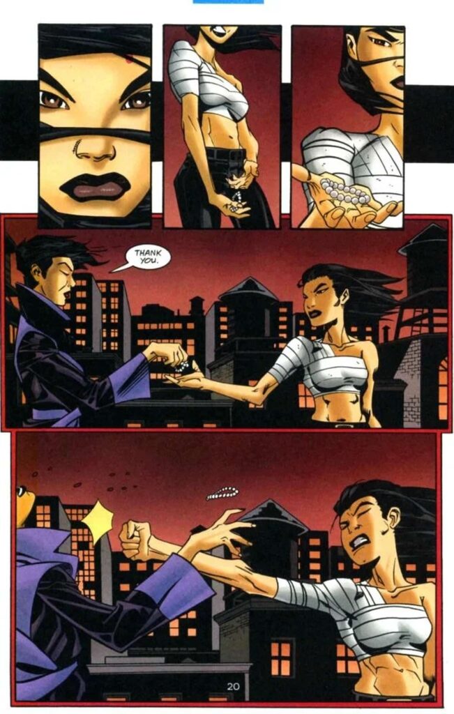 Lady Shiva perde