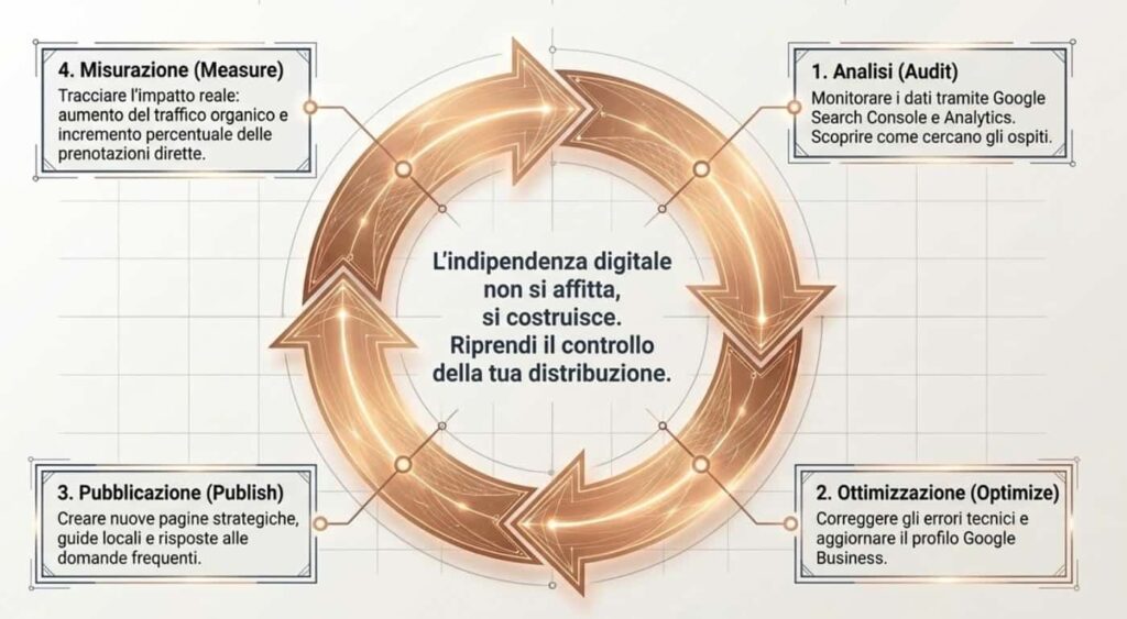 Fasi di ottimizzazione SEO hotel